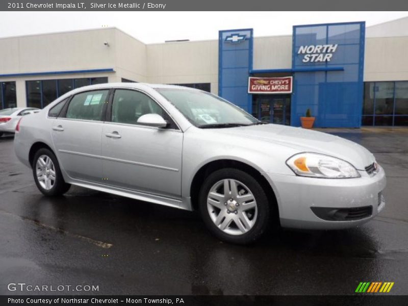 Silver Ice Metallic / Ebony 2011 Chevrolet Impala LT