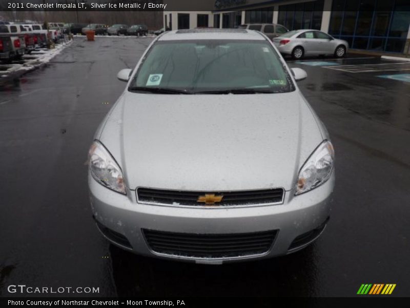 Silver Ice Metallic / Ebony 2011 Chevrolet Impala LT