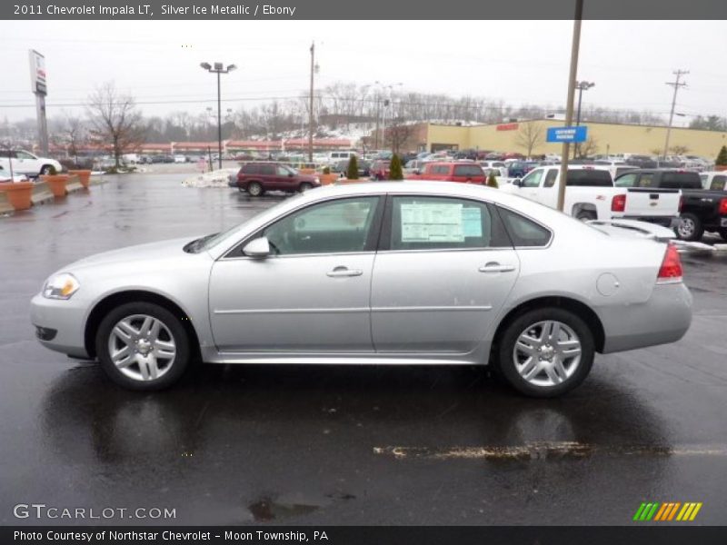 Silver Ice Metallic / Ebony 2011 Chevrolet Impala LT
