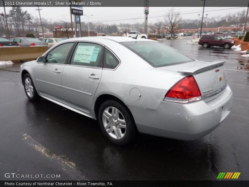 Silver Ice Metallic / Ebony 2011 Chevrolet Impala LT