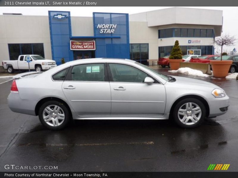 Silver Ice Metallic / Ebony 2011 Chevrolet Impala LT