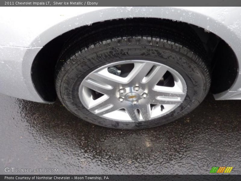 Silver Ice Metallic / Ebony 2011 Chevrolet Impala LT