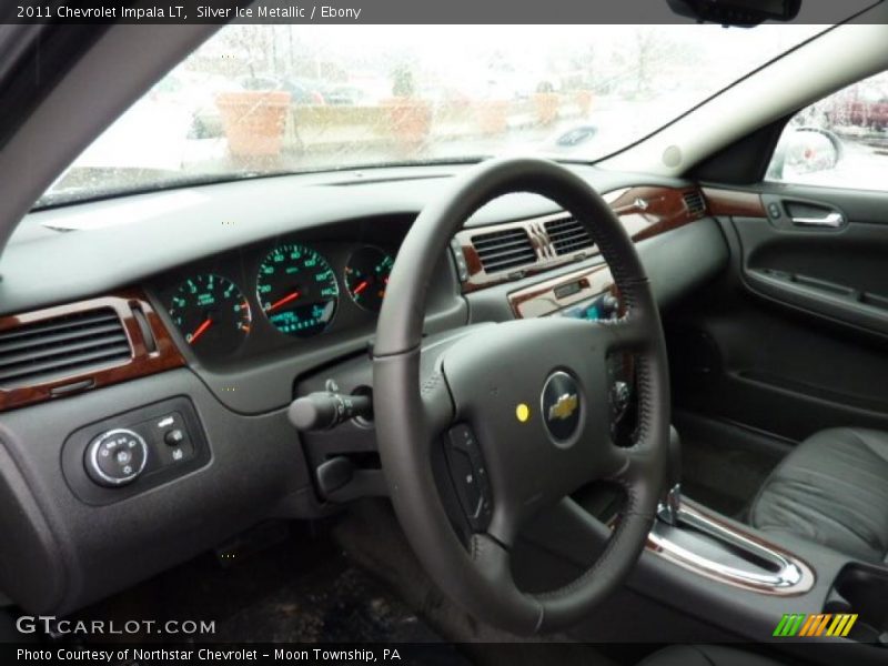 Silver Ice Metallic / Ebony 2011 Chevrolet Impala LT