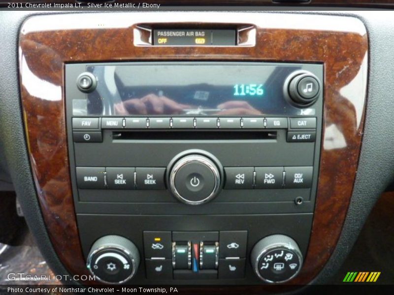 Silver Ice Metallic / Ebony 2011 Chevrolet Impala LT