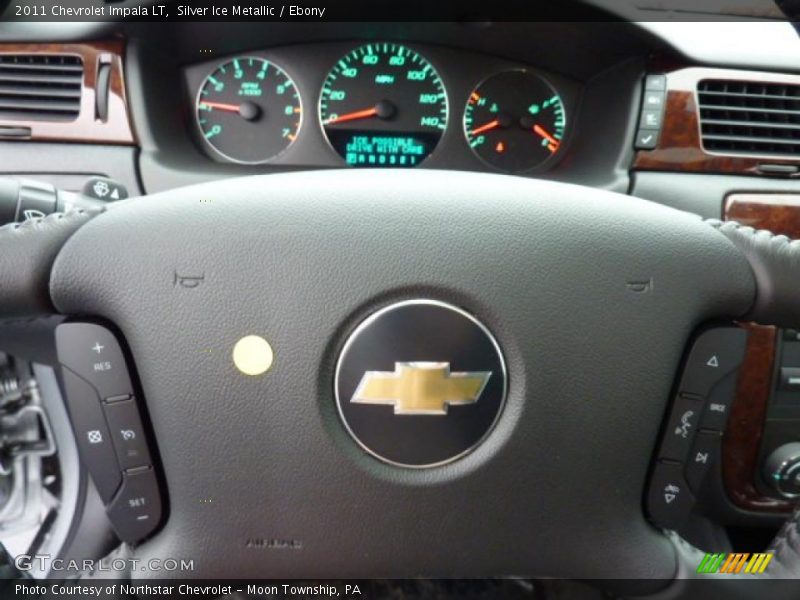 Silver Ice Metallic / Ebony 2011 Chevrolet Impala LT