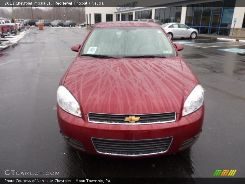 Red Jewel Tintcoat / Neutral 2011 Chevrolet Impala LT