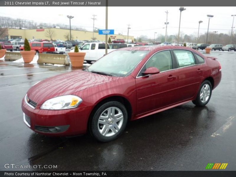 Red Jewel Tintcoat / Neutral 2011 Chevrolet Impala LT