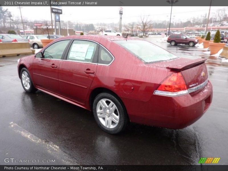 Red Jewel Tintcoat / Neutral 2011 Chevrolet Impala LT