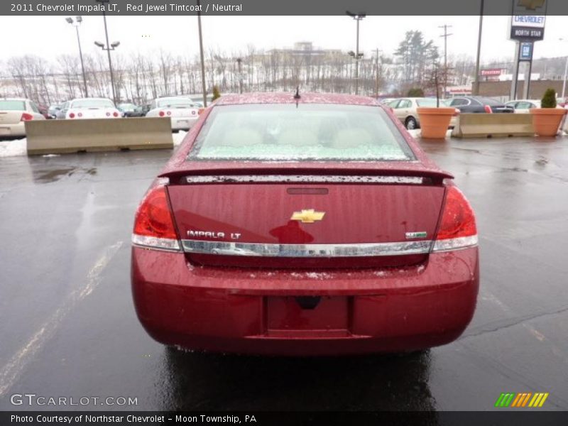 Red Jewel Tintcoat / Neutral 2011 Chevrolet Impala LT