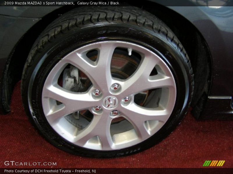 Galaxy Gray Mica / Black 2009 Mazda MAZDA3 s Sport Hatchback