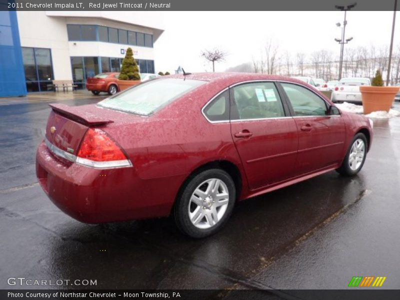 Red Jewel Tintcoat / Neutral 2011 Chevrolet Impala LT