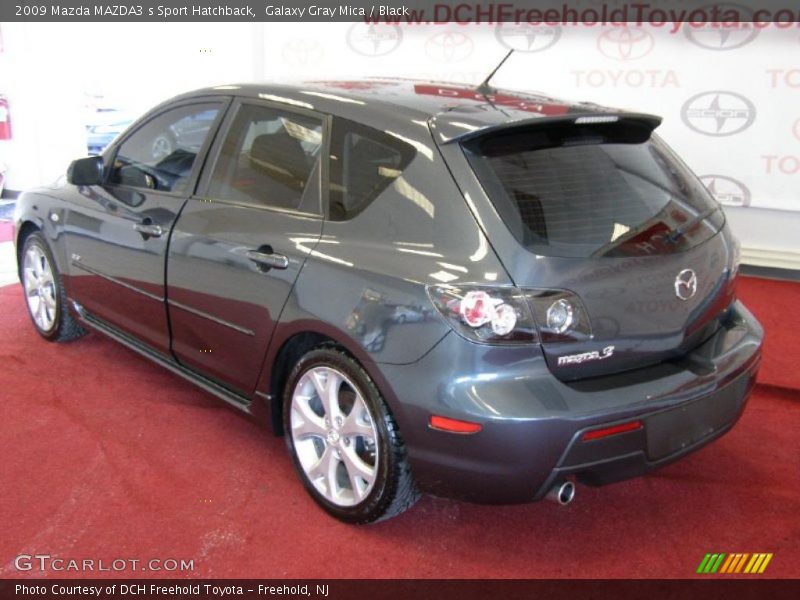Galaxy Gray Mica / Black 2009 Mazda MAZDA3 s Sport Hatchback