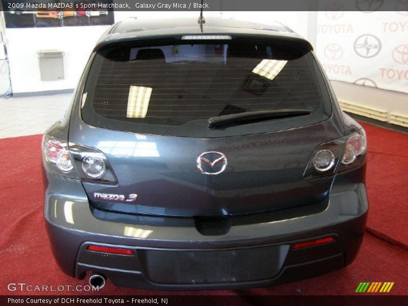 Galaxy Gray Mica / Black 2009 Mazda MAZDA3 s Sport Hatchback