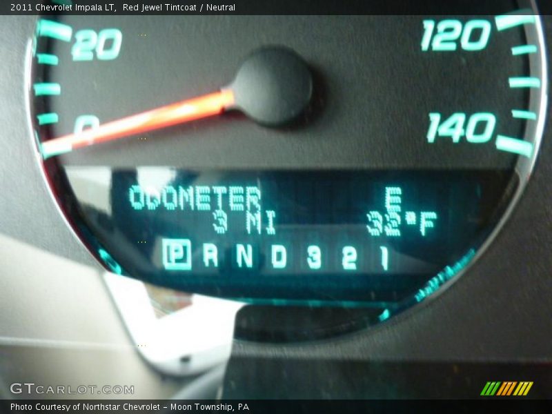 Red Jewel Tintcoat / Neutral 2011 Chevrolet Impala LT