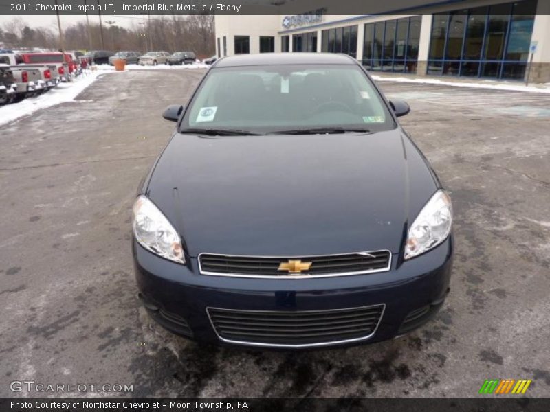 Imperial Blue Metallic / Ebony 2011 Chevrolet Impala LT