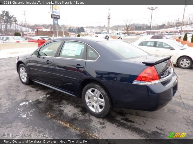Imperial Blue Metallic / Ebony 2011 Chevrolet Impala LT