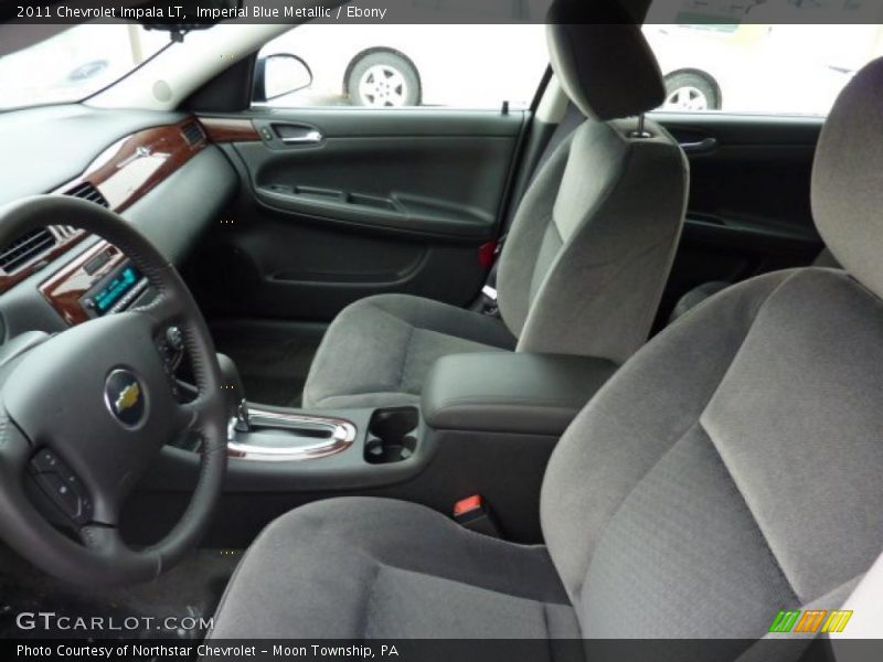 Imperial Blue Metallic / Ebony 2011 Chevrolet Impala LT