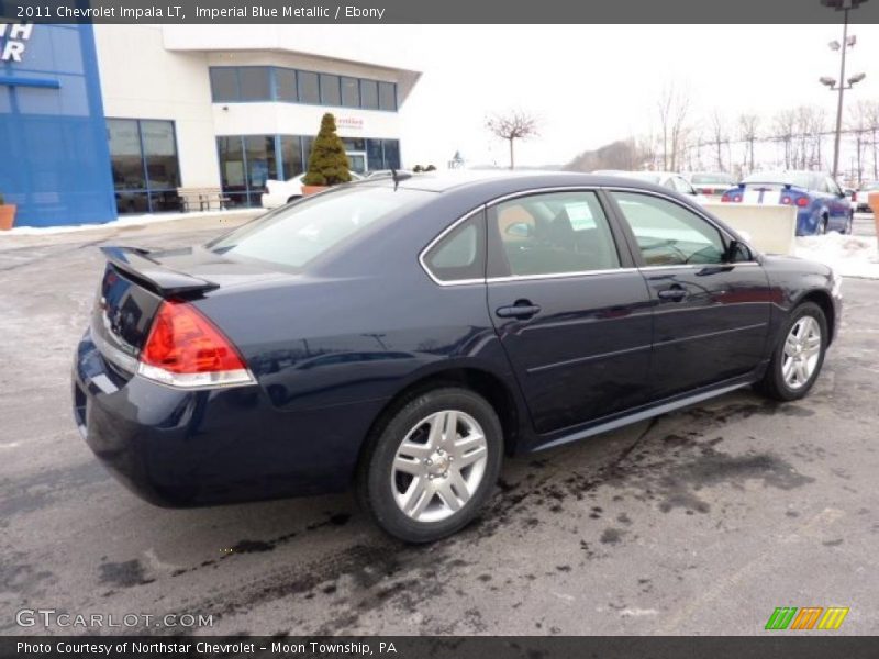 Imperial Blue Metallic / Ebony 2011 Chevrolet Impala LT