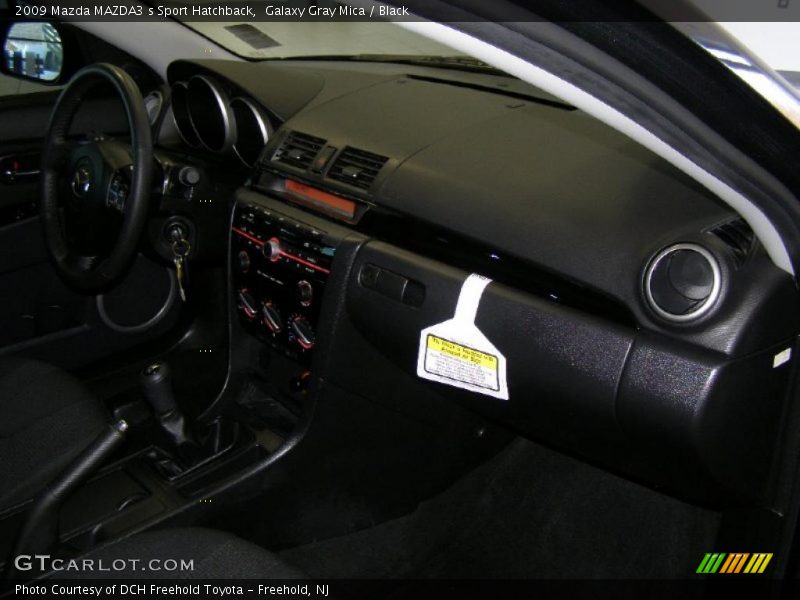 Galaxy Gray Mica / Black 2009 Mazda MAZDA3 s Sport Hatchback