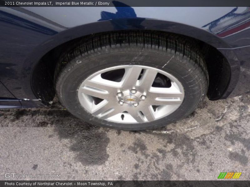 Imperial Blue Metallic / Ebony 2011 Chevrolet Impala LT