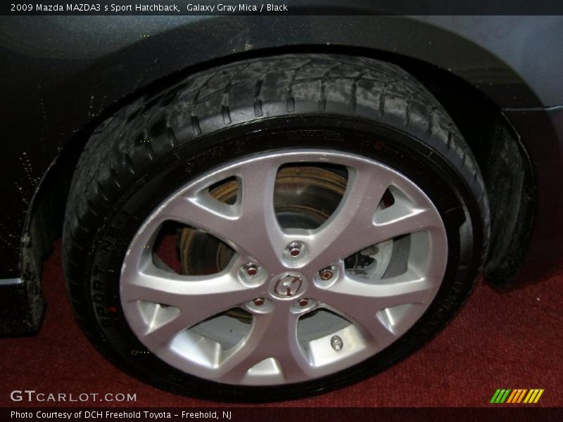 Galaxy Gray Mica / Black 2009 Mazda MAZDA3 s Sport Hatchback