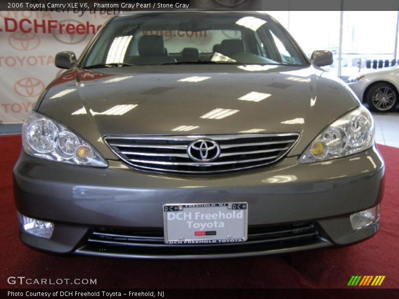 Phantom Gray Pearl / Stone Gray 2006 Toyota Camry XLE V6