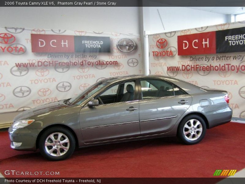Phantom Gray Pearl / Stone Gray 2006 Toyota Camry XLE V6