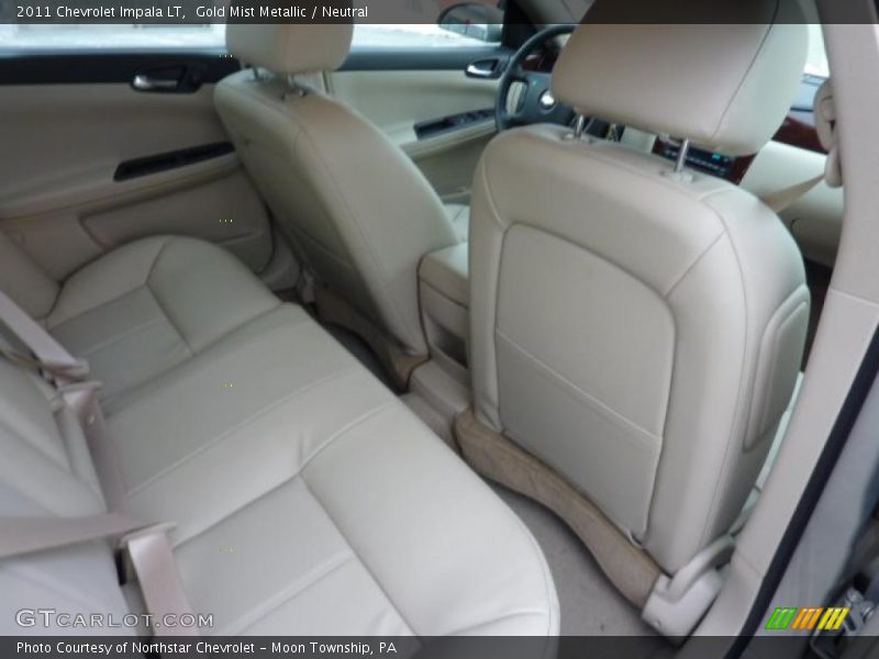Gold Mist Metallic / Neutral 2011 Chevrolet Impala LT