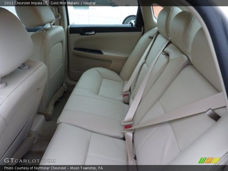 Gold Mist Metallic / Neutral 2011 Chevrolet Impala LT