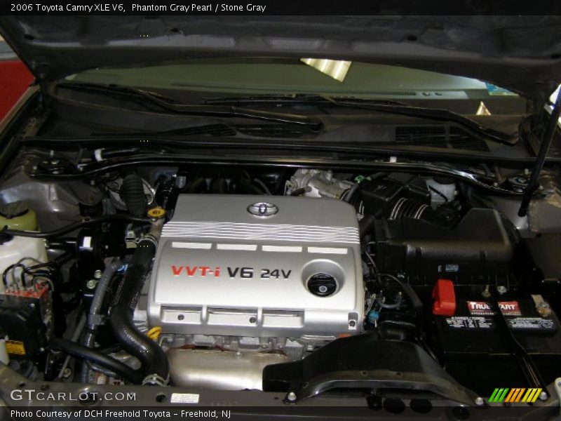 Phantom Gray Pearl / Stone Gray 2006 Toyota Camry XLE V6