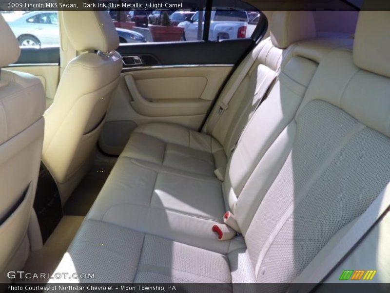 Dark Ink Blue Metallic / Light Camel 2009 Lincoln MKS Sedan