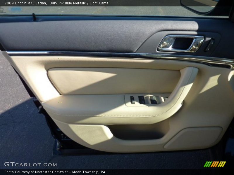Dark Ink Blue Metallic / Light Camel 2009 Lincoln MKS Sedan