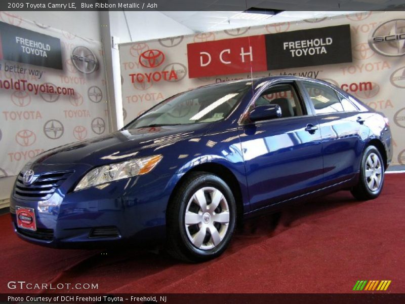 Blue Ribbon Metallic / Ash 2009 Toyota Camry LE