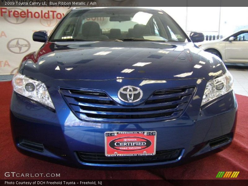 Blue Ribbon Metallic / Ash 2009 Toyota Camry LE