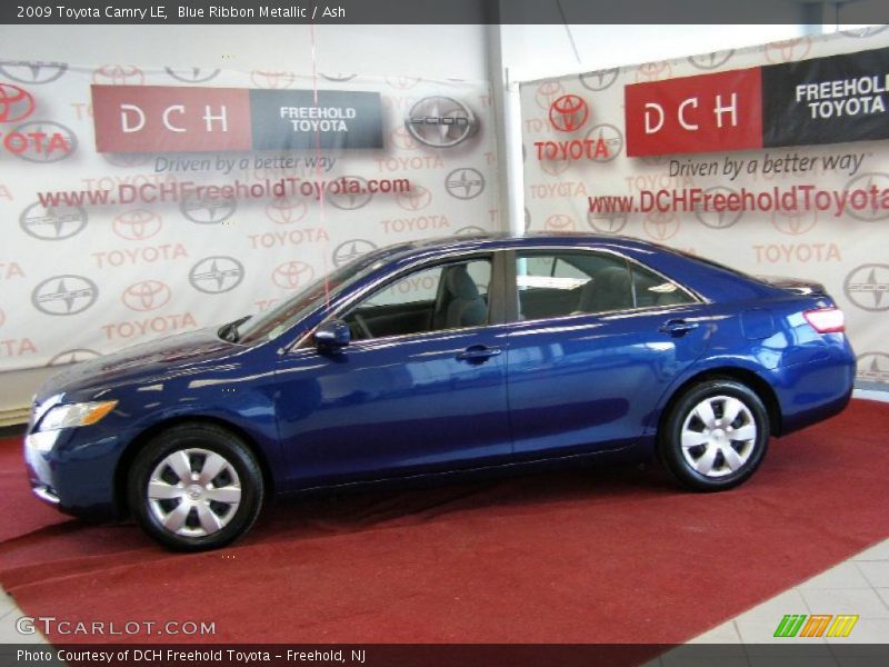 Blue Ribbon Metallic / Ash 2009 Toyota Camry LE