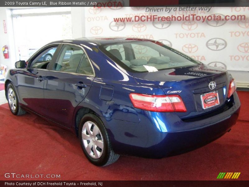 Blue Ribbon Metallic / Ash 2009 Toyota Camry LE