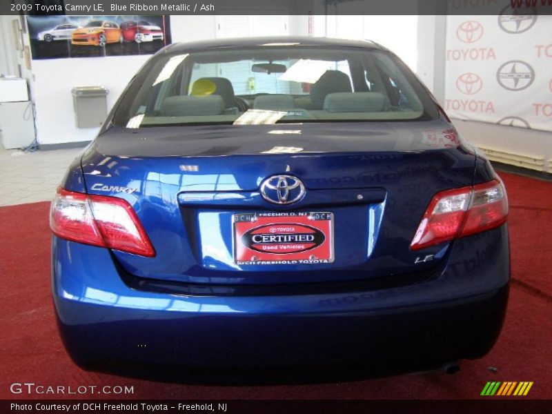 Blue Ribbon Metallic / Ash 2009 Toyota Camry LE