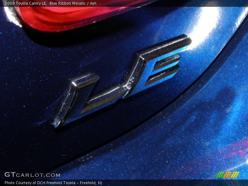 Blue Ribbon Metallic / Ash 2009 Toyota Camry LE