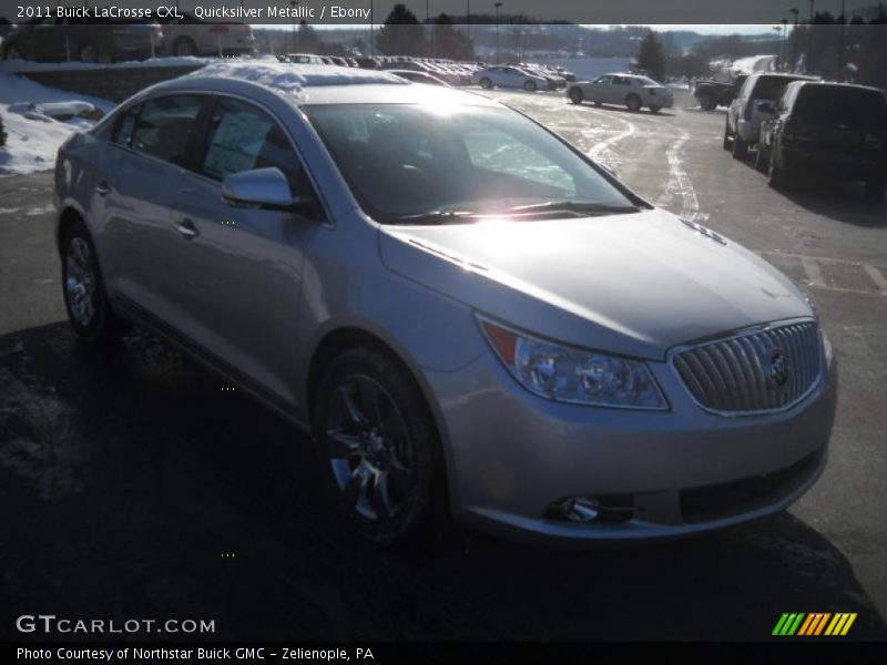 Quicksilver Metallic / Ebony 2011 Buick LaCrosse CXL