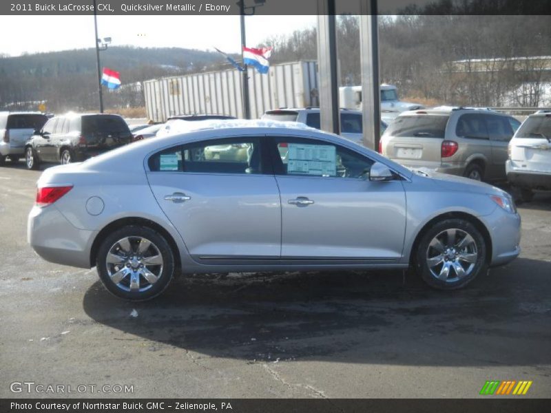 Quicksilver Metallic / Ebony 2011 Buick LaCrosse CXL
