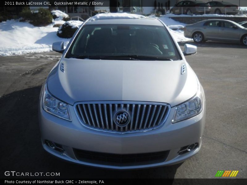 Quicksilver Metallic / Ebony 2011 Buick LaCrosse CXL