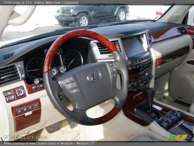 Starfire White Pearl / Cashmere 2008 Lexus LX 570