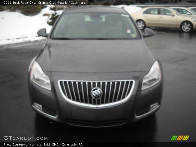 Granite Gray Metallic / Cashmere 2011 Buick Regal CXL