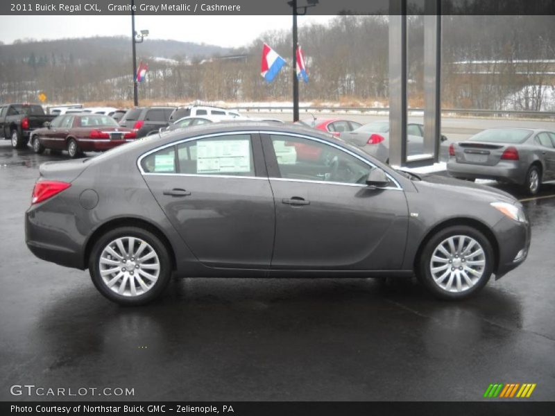 Granite Gray Metallic / Cashmere 2011 Buick Regal CXL
