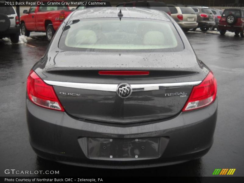 Granite Gray Metallic / Cashmere 2011 Buick Regal CXL