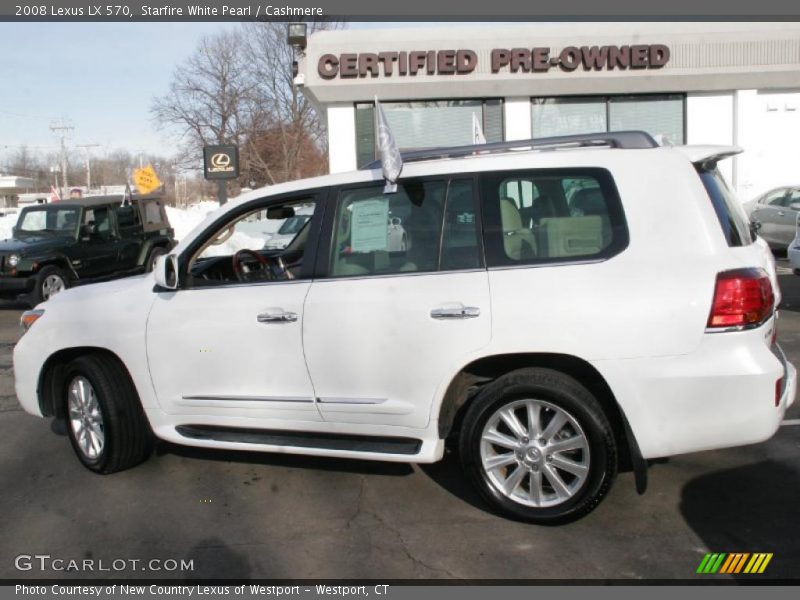 Starfire White Pearl / Cashmere 2008 Lexus LX 570