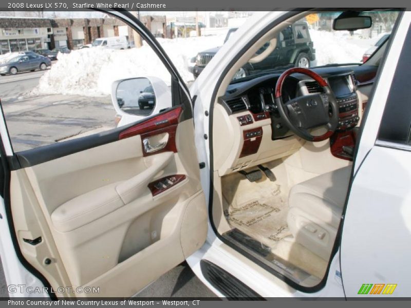 Starfire White Pearl / Cashmere 2008 Lexus LX 570