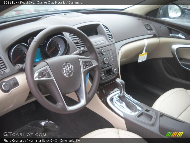 Granite Gray Metallic / Cashmere 2011 Buick Regal CXL
