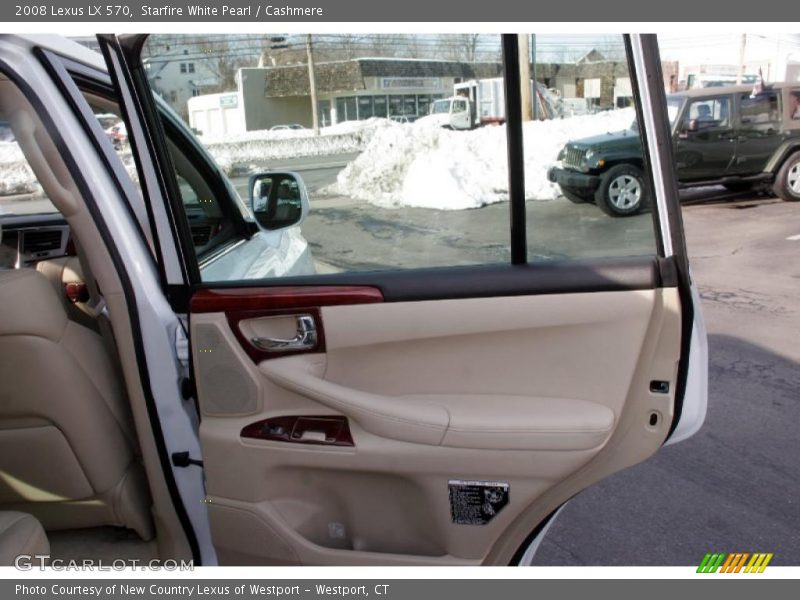 Starfire White Pearl / Cashmere 2008 Lexus LX 570