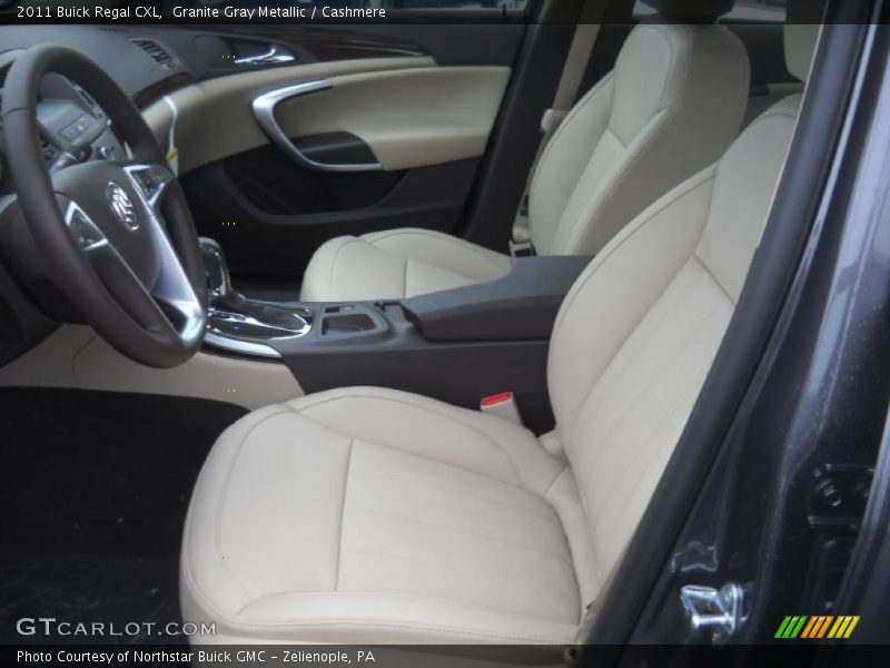 Granite Gray Metallic / Cashmere 2011 Buick Regal CXL
